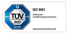 ISO 9001 - TÜV SÜD Logo